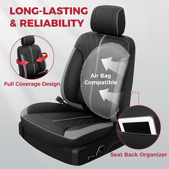 Seat Covers for Multiple Vehicles — Front Seat