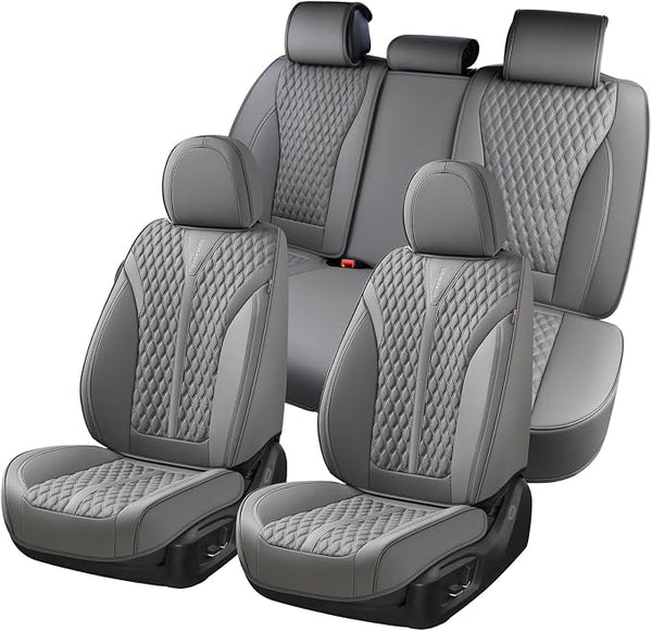 Universal Seat Covers — Full Set — Gray