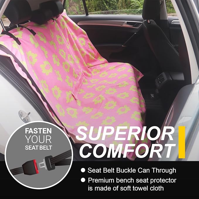 Pet Car Seat Protector — Pink