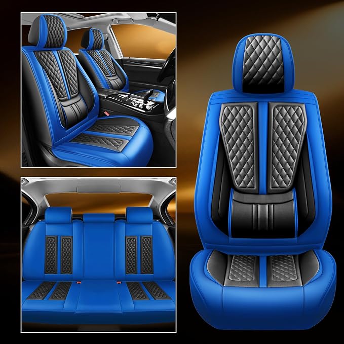 Seat Covers for Nissan Ariya — Full Set — Blue