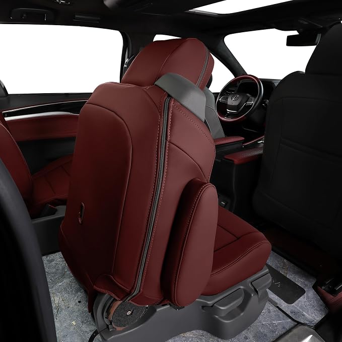 Seat Covers for Toyota Sienna — Full Set — Red