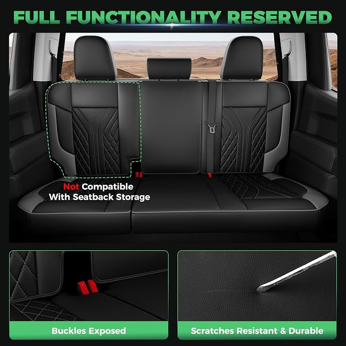 Seat Covers for Chevrolet Silverado / GMC Sierra — Full Set