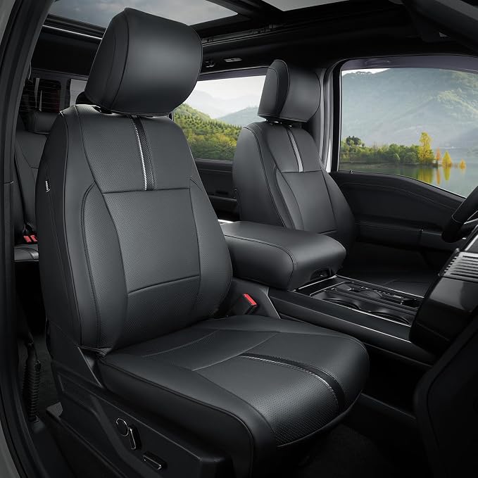 Seat Covers for Ford F-150 — Full Set — Black