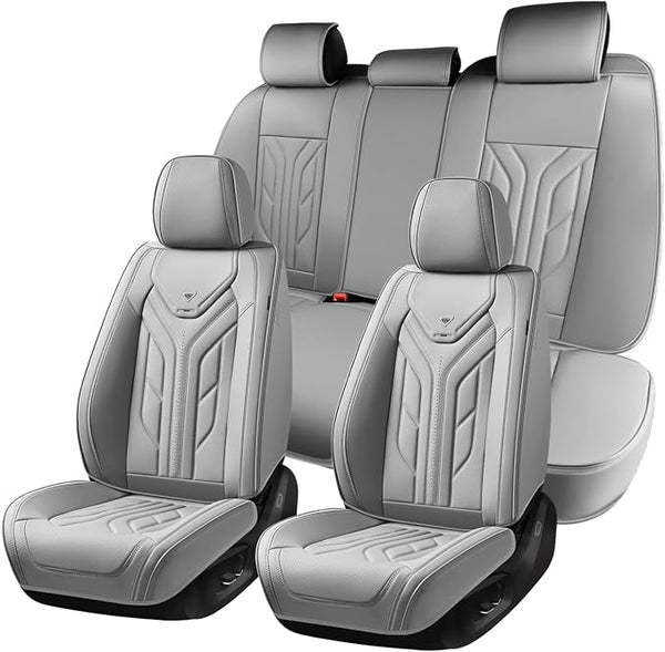 Universal Seat Covers — Full Set — Gray