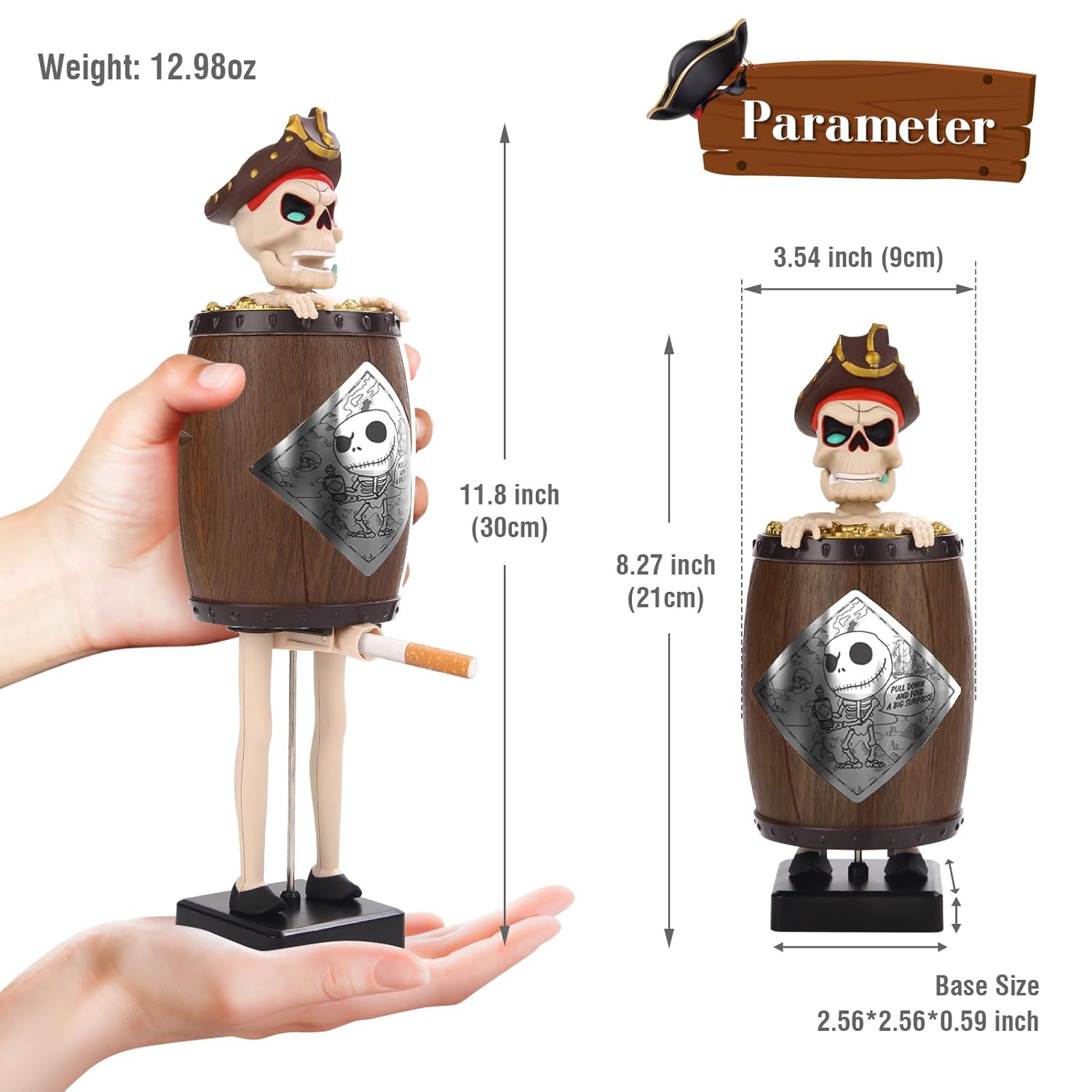 Santa Claus Spoof Cigarette Box | Funny Cigarette Dispenser & Storage Case