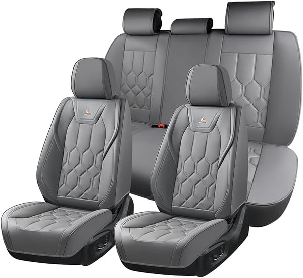 Universal Seat Covers — Full Set — Gray