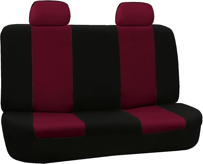 Pet Car Seat Protector — Rear Seat — Burgundy