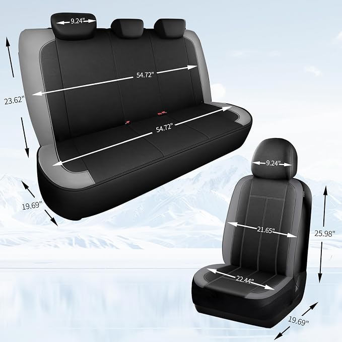 Universal Neoprene Seat Covers — Full Set