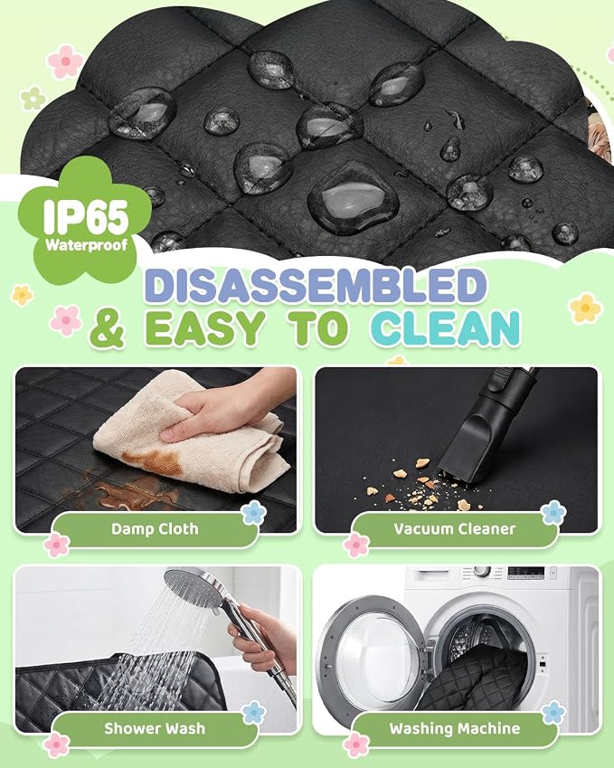 Pet Car Seat Protector — Black