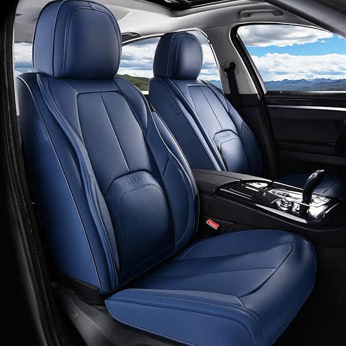 Universal Seat Covers — Front Seat — Blue