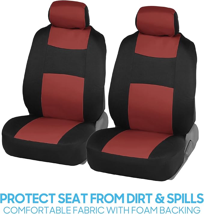 Car Seat Covers — Full Set — Black