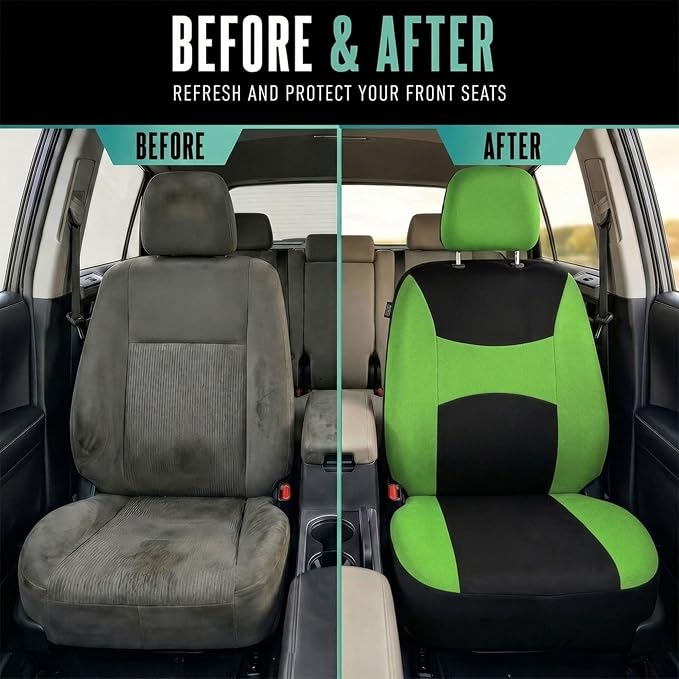 Universal Seat Covers — Green