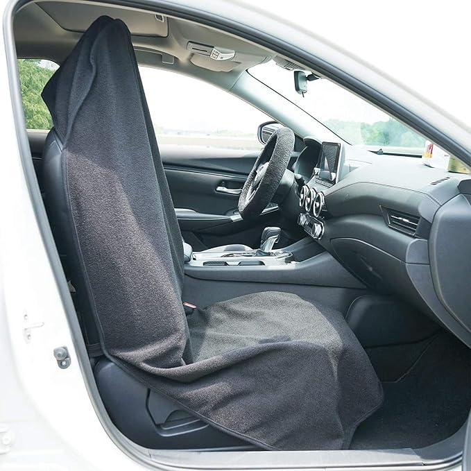 Car Seat Covers — Front Seat — Gray