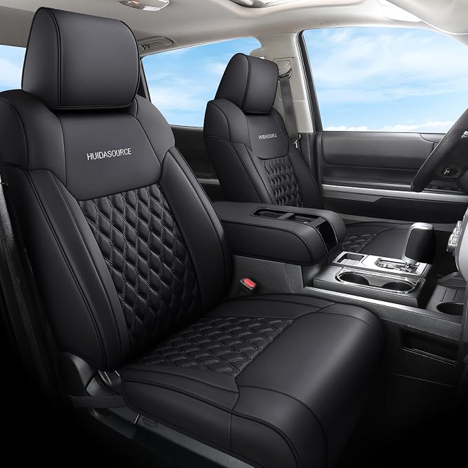 Seat Covers for Multiple Vehicles — Full Set — Black