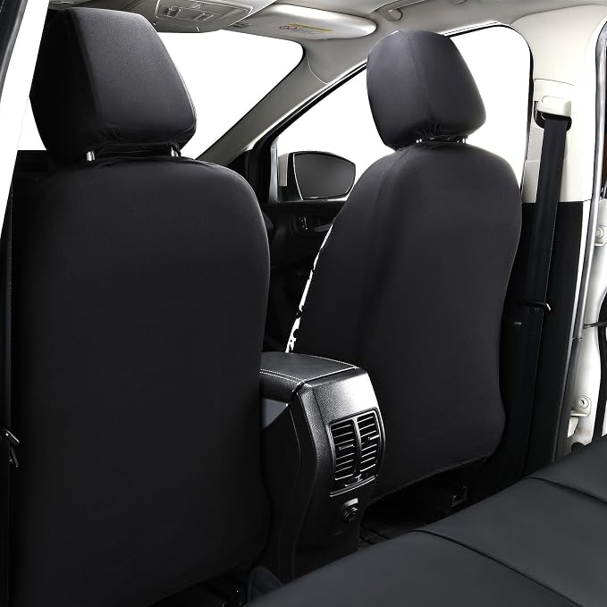 Universal Faux Leather Seat Covers — Full Set
