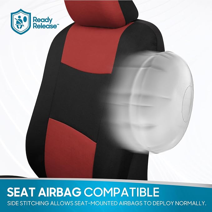 Car Seat Covers — Full Set — Black