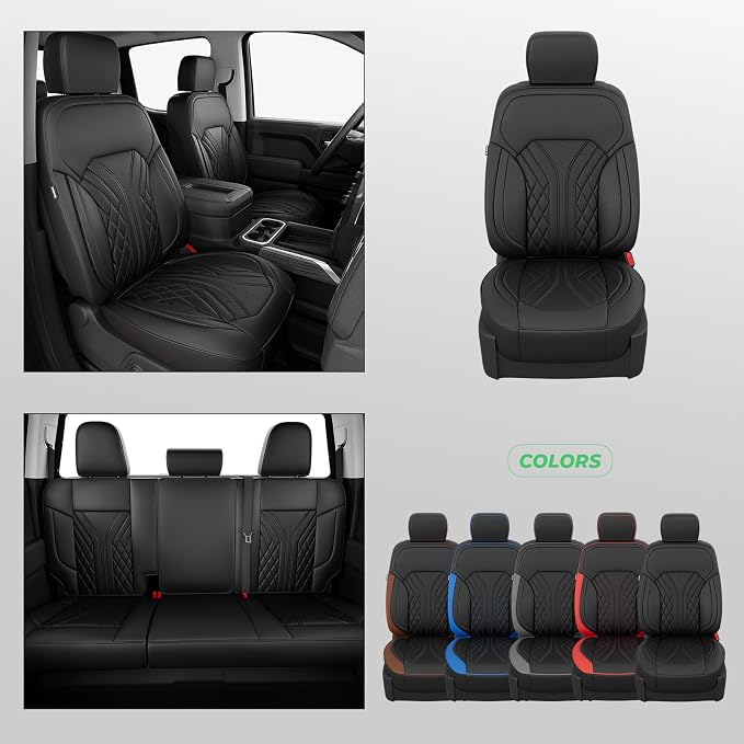 Seat Covers for Chevrolet Silverado / GMC Sierra — Full Set