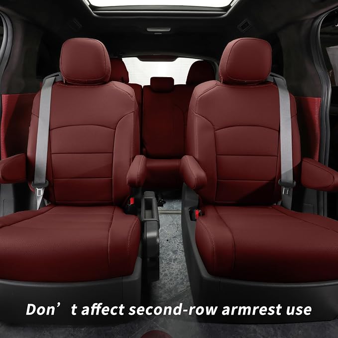 Seat Covers for Toyota Sienna — Full Set — Red