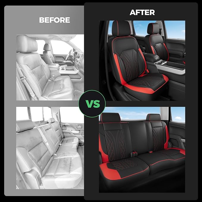 Seat Covers for Chevrolet Silverado / GMC Sierra — Full Set