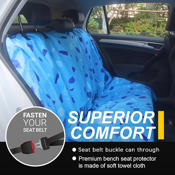 Pet Car Seat Protector — Blue