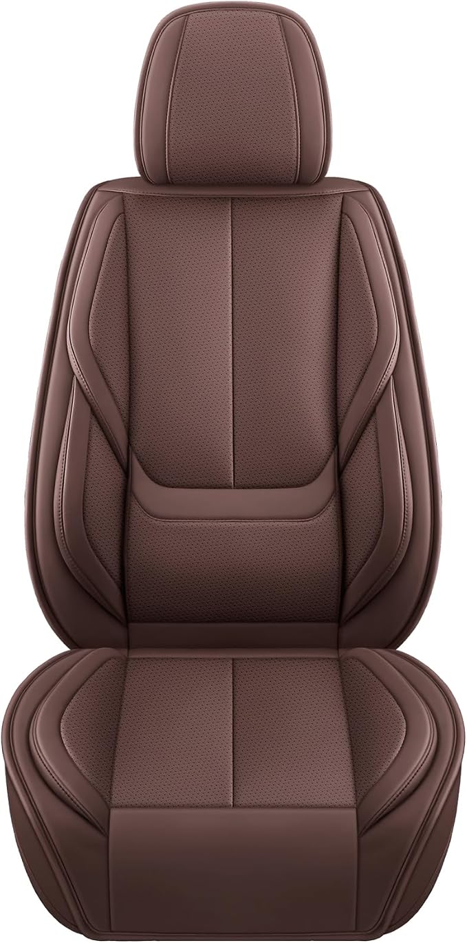 Universal Seat Covers — Full Set — Brown