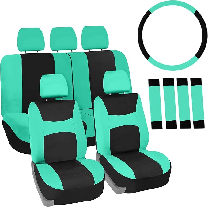 Universal Fabric Seat Covers — Full Set