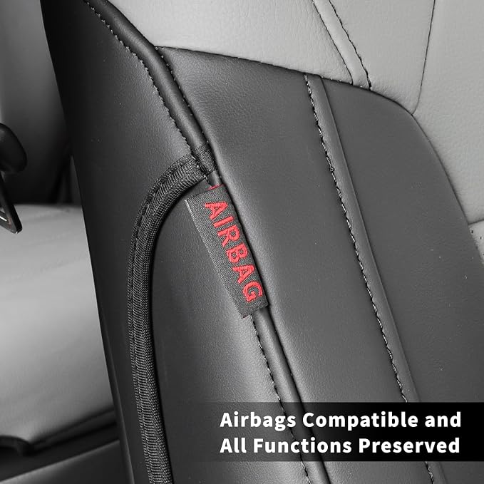 Seat Covers for Toyota Sienna — Full Set — Black / Gray