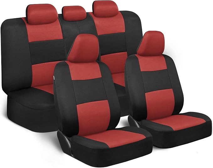 Car Seat Covers — Full Set — Black