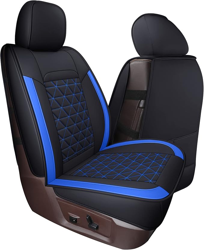 Seat Covers for Multiple Vehicles — Front Seat — Blue