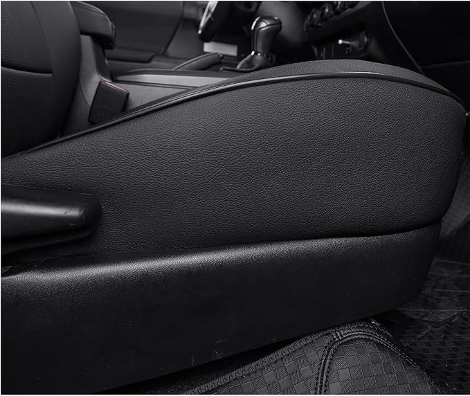 Faux Leather Seat Covers for Toyota Tacoma — Rear Seat — Black