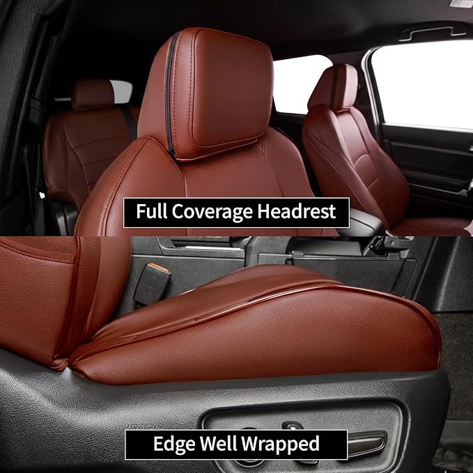 Faux Leather Seat Covers for Toyota 4Runner — Full Set — Burgundy