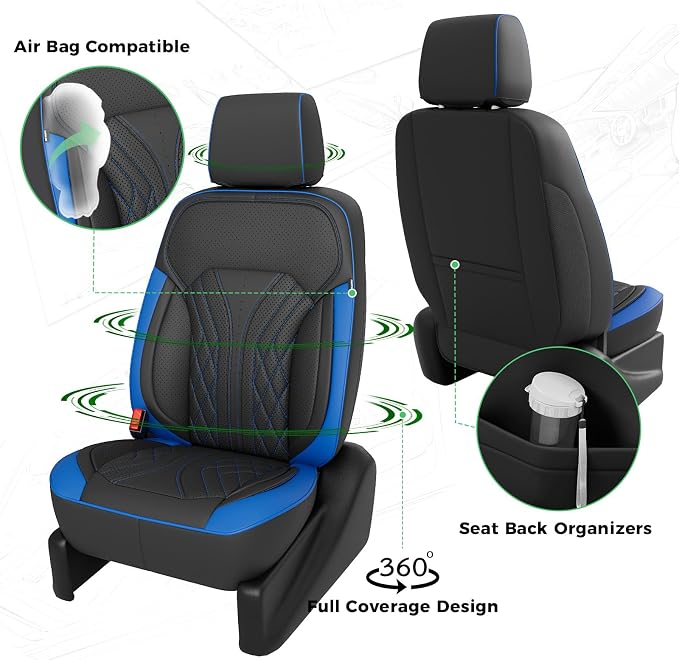 Seat Covers for Chevrolet Silverado / GMC Sierra — Full Set