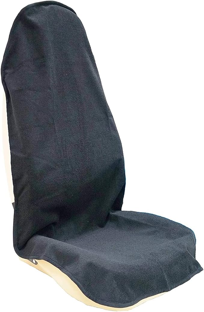 Car Seat Covers — Front Seat — Black