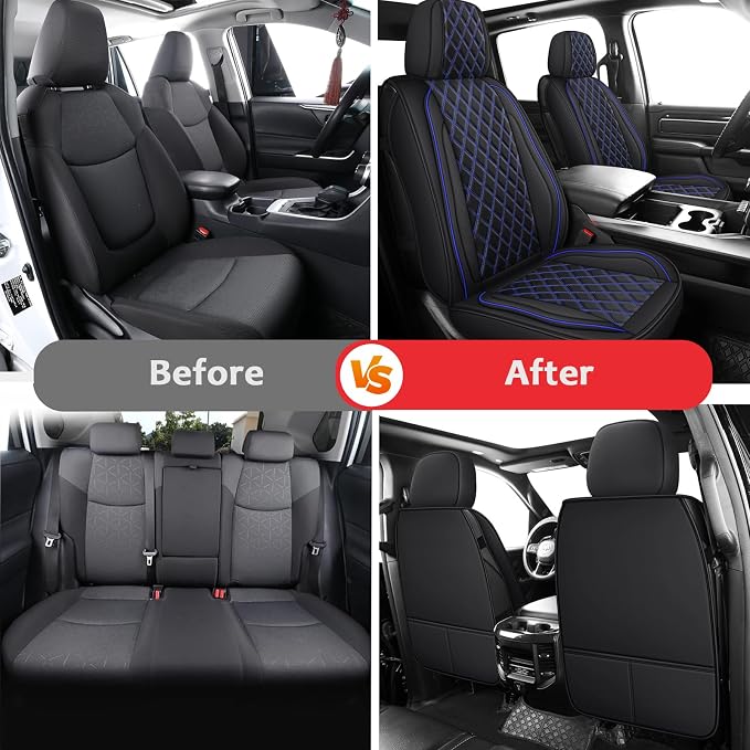 Seat Covers for Chevrolet Silverado / GMC Sierra — Full Set — Blue