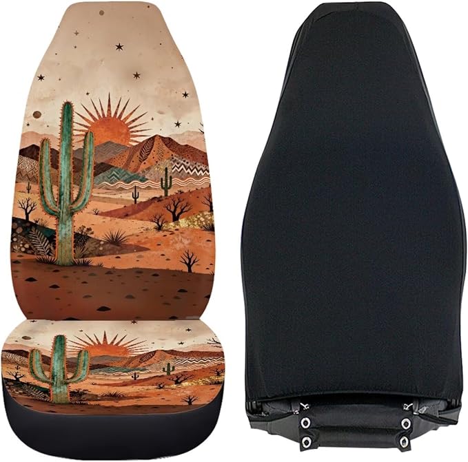 Universal Fabric Seat Covers — Full Set