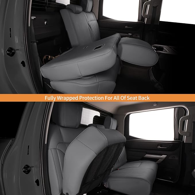 Faux Leather Seat Covers for Toyota Tundra — Full Set