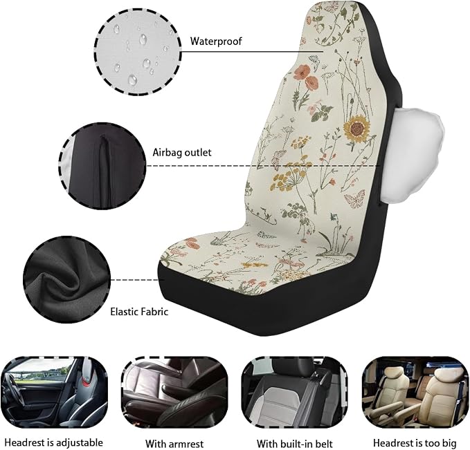 Universal Seat Covers — Front Seat