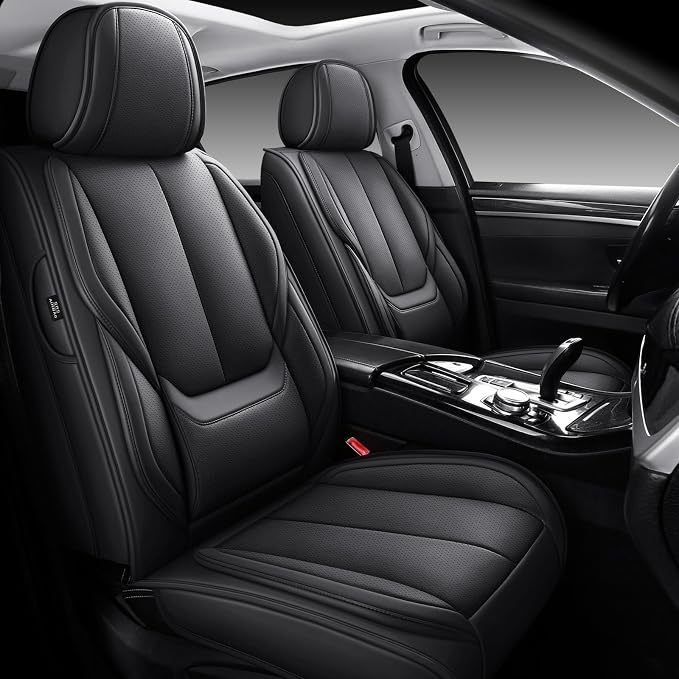 Universal Seat Covers — Front Seat — Black