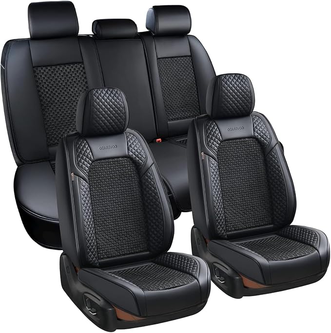 Universal Seat Covers — Full Set — Black