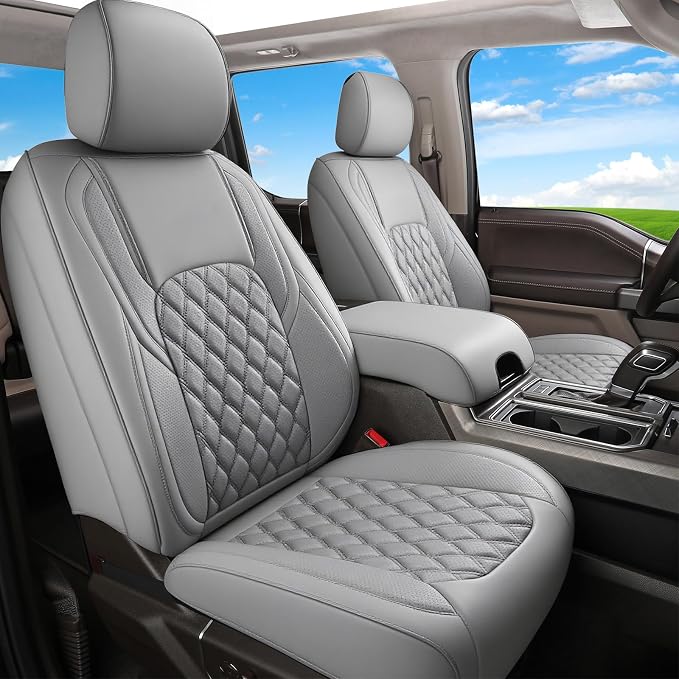 Seat Covers for Toyota Tacoma — Full Set — Gray