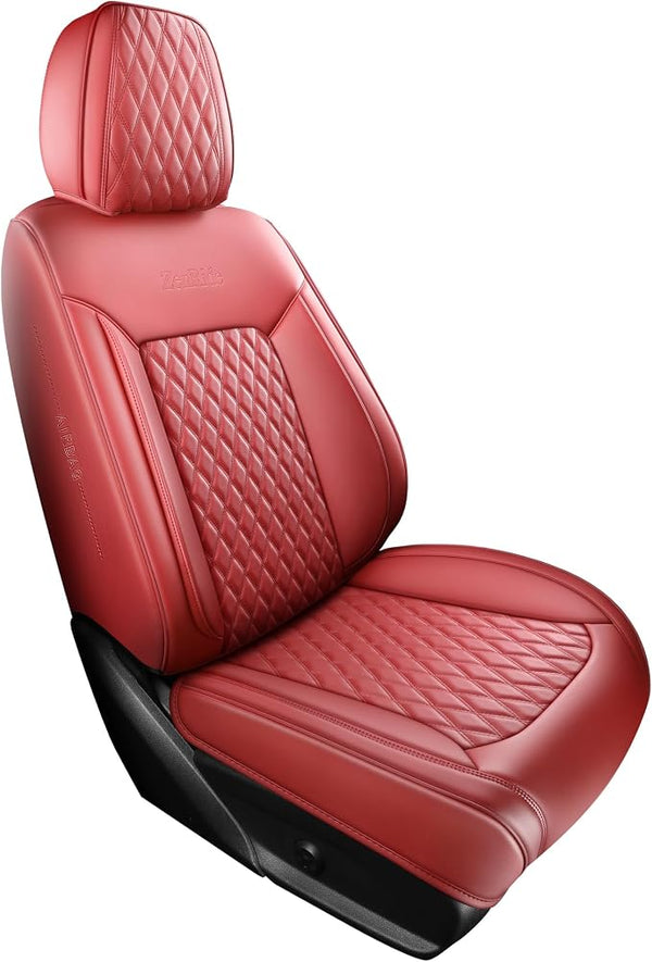 Universal Seat Covers — Red / Burgundy