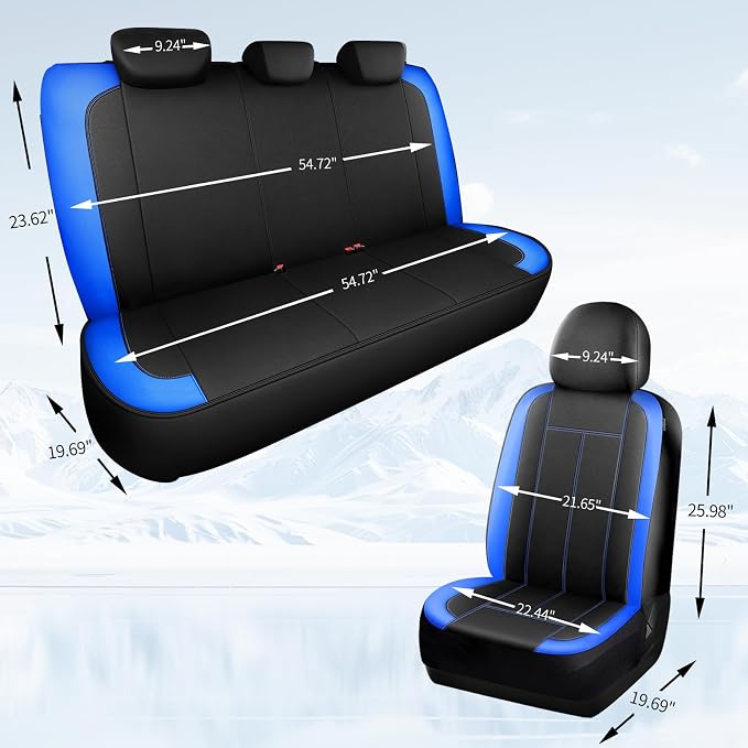Universal Neoprene Seat Covers — Full Set