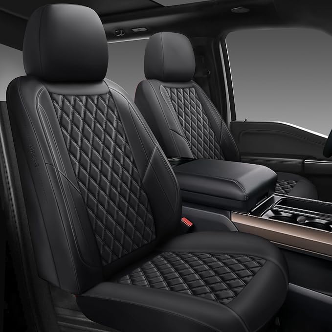 Universal Seat Covers — Full Set — Black
