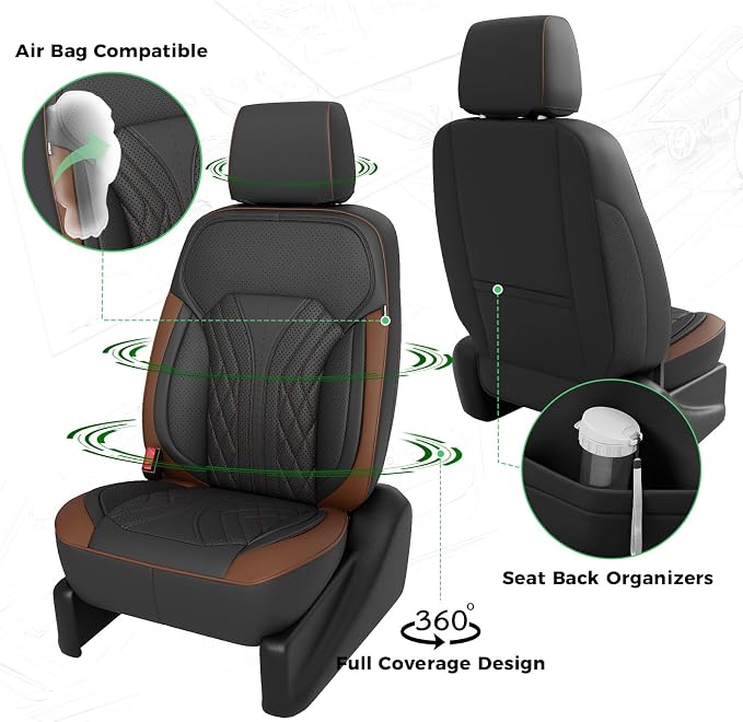 Seat Covers for Chevrolet Silverado / GMC Sierra — Full Set