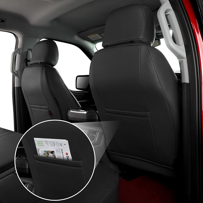 Seat Covers for Ford F-150 — Full Set — Black