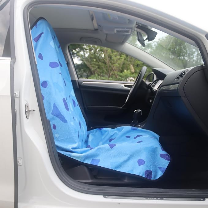 Car Seat Covers — Front Seat — Blue