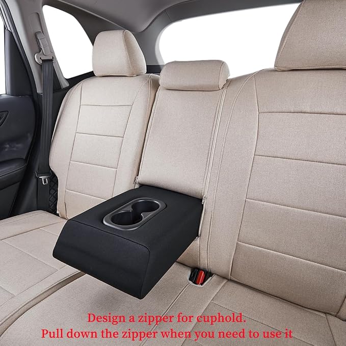 Seat Covers for Toyota Tacoma — Full Set — Beige