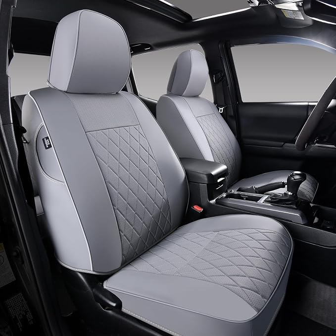 Seat Covers for Toyota Tacoma — Front Seat — Gray