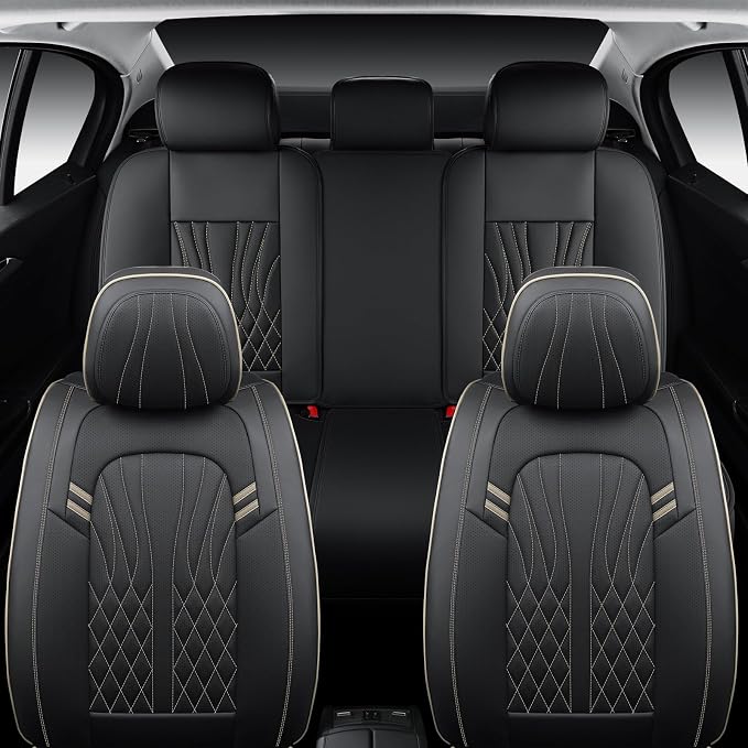 Universal Seat Covers — Full Set — Black