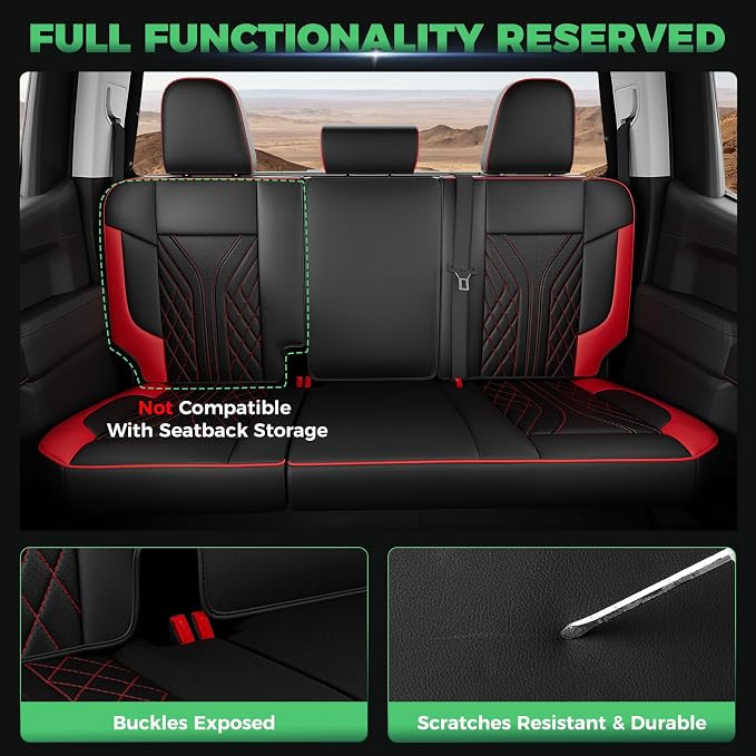 Seat Covers for Chevrolet Silverado / GMC Sierra — Full Set